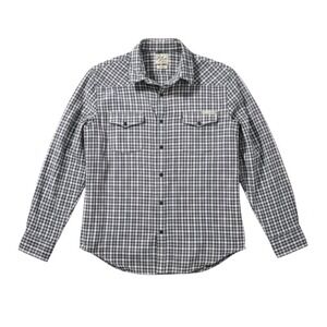 Lucky Brand Checked Large Long Sleeve Snap Up Double Pocket Western Shirt Y2K